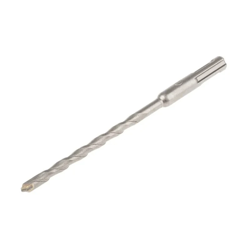 RS PRO SDS Plus Hammer Drill Bit Carbide Tip, 7mm Diameter, 160mm Length, SDS Shank, Blackened Finish 562-416