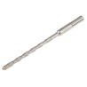 RS PRO SDS Plus Hammer Drill Bit Carbide Tip, 7mm Diameter, 160mm Length, SDS Shank, Blackened Finish 562-416