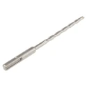 RS PRO SDS Plus Hammer Drill Bit Carbide Tip, 7mm Diameter, 160mm Length, SDS Shank, Blackened Finish 562-416