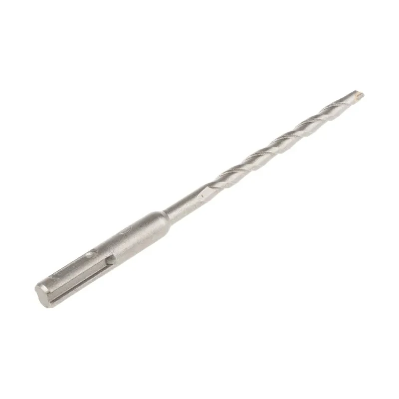 RS PRO SDS Plus Hammer Drill Bit Carbide Tip, 7mm Diameter, 160mm Length, SDS Shank, Blackened Finish 562-416