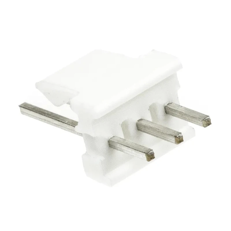 TE Connectivity MTA-100 Series Pin Header 3 Contacts, 2.54 mm Pitch, Straight Through Hole, Unshrouded 640456-3