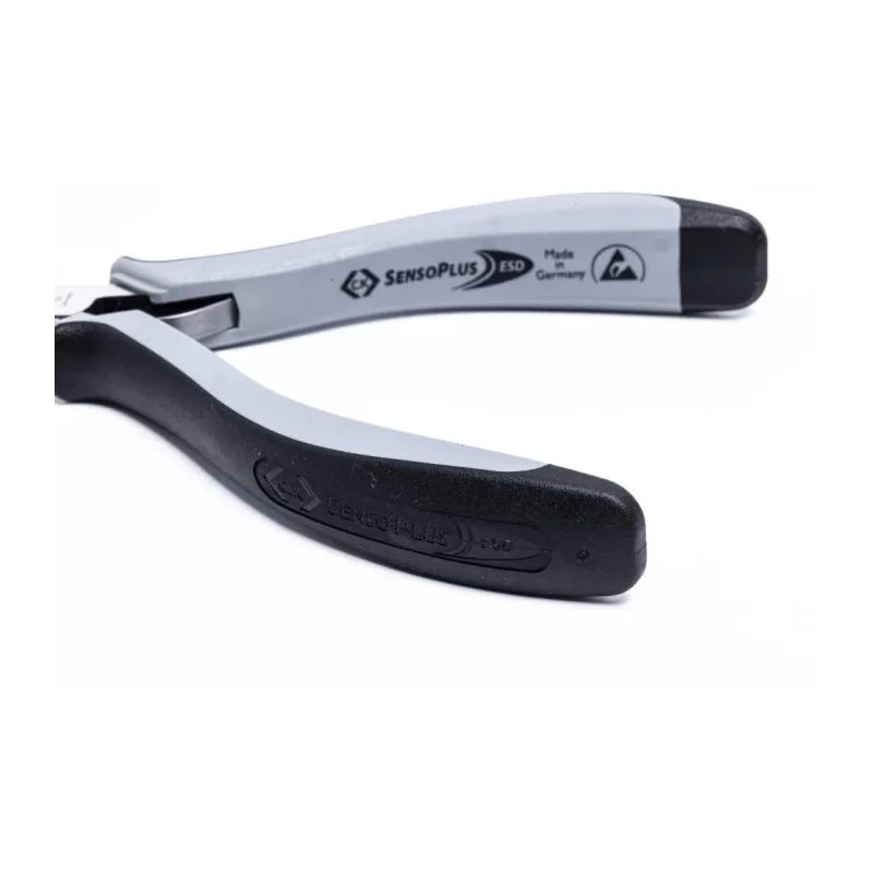 CK Long Nose Plier 155mm Overall, 40mm Jaw, ESD Safe, Mirror Polished Alloy Steel T3777D 150
