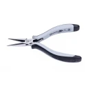 CK Long Nose Plier 155mm Overall, 40mm Jaw, ESD Safe, Mirror Polished Alloy Steel T3777D 150