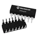Microchip tinyAVR 8-Bit Microcontroller ATTINY24A-SSF, SOIC-14, 20MHz, 2kB Flash, 128B RAM