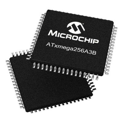 Microchip 16-bit AVR Microcontroller, 32 MHz, 256kB Flash, 64-Pin TQFP, Surface Mount ATXMEGA256A3BU-AU