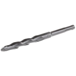 RS PRO Carbide Tip Hammer Drill Bit, SDS Shank, 14mm Diameter, 160mm Length, Blackened Finish 562-438