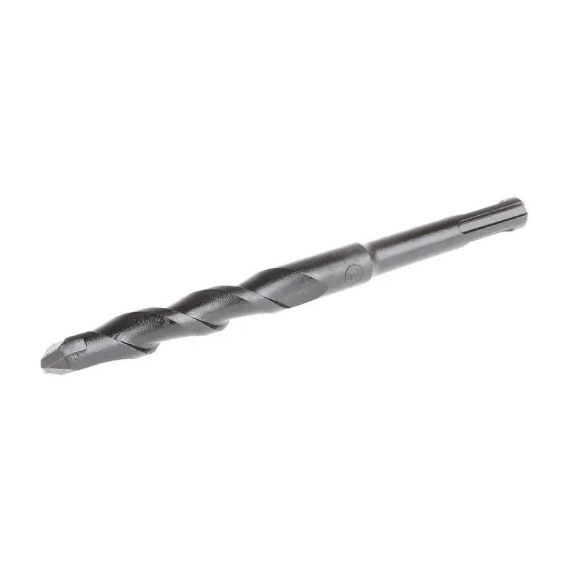 RS PRO Carbide Tip Hammer Drill Bit, SDS Shank, 14mm Diameter, 160mm Length, Blackened Finish 562-438