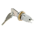 Lorlin IP66/IP67 Key Switch SPDT 1A Common Key Zinc Alloy WRL-5-E-S-2