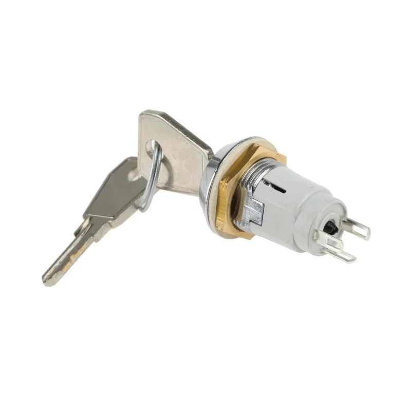 Lorlin IP66/IP67 Key Switch SPDT 1A Common Key Zinc Alloy WRL-5-E-S-2