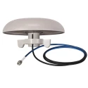 Huber+Suhner Dome Omni-Directional Antenna, SMA Male Connector, 4dBi Gain, 1m Lead, 2170MHz Max Frequency 1399.19.0224