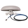 Huber+Suhner Dome Omni-Directional Antenna, SMA Male Connector, 4dBi Gain, 1m Lead, 2170MHz Max Frequency 1399.19.0224