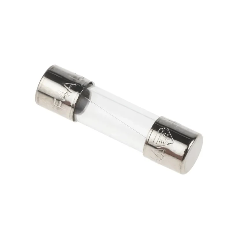 RS PRO 4A F Glass Cartridge Fuse 563-481, 5 x 20 mm, Fast Acting, 250V AC, Glass Body