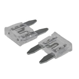 RS PRO Mini Blade Car Fuse 25A Natural 32V DC Zinc Alloy/Plastic 563-475