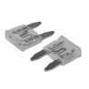 RS PRO Mini Blade Car Fuse 25A Natural 32V DC Zinc Alloy/Plastic 563-475