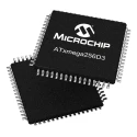 Microchip 16-bit AVR Microcontroller ATXMEGA256D3-AU, 32 MHz, 256kB Flash, 64-Pin TQFP