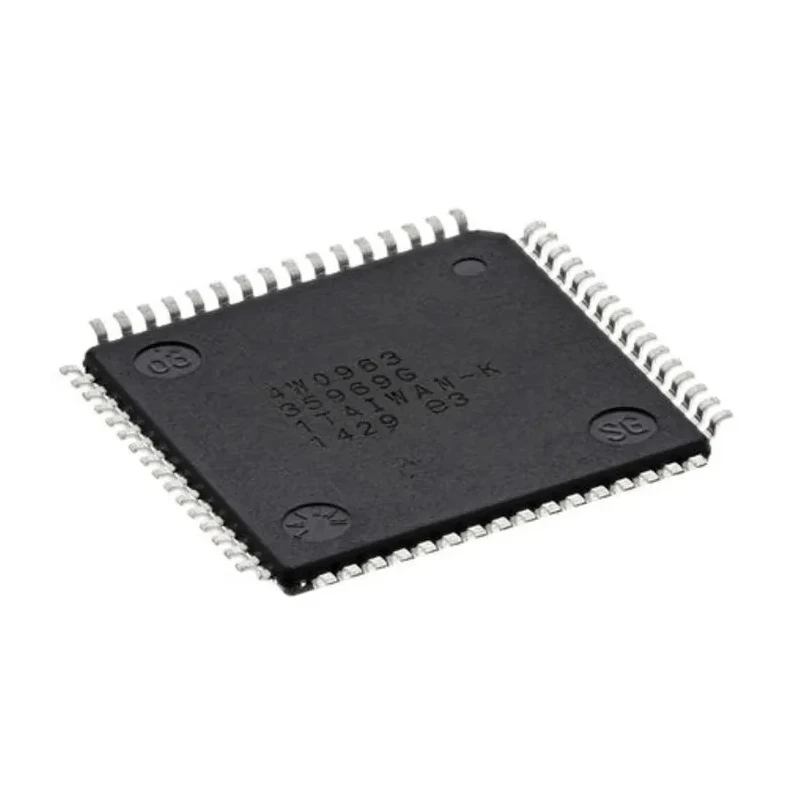 Microchip ATxmega256A3U Microcontroller ATXMEGA256A3U-AU, 16-bit AVR, 32 MHz, 256kB FLASH, 64-Pin TQFP