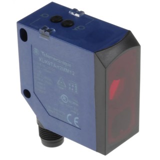 Telemecanique Sensors Retroreflective Photoelectric Sensor, Block, 300 mm to 70 m Range, PNP/NPN Output, 30V XUK9TAH2MM12