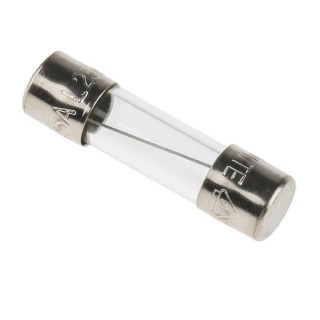 RS PRO 5A T Glass Cartridge Fuse 5 x 20 mm, 250V AC, Time Delay Anti-Surge Low Breaking Capacity 563-532