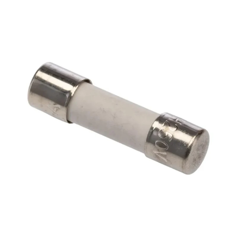 RS PRO 500mA T Ceramic Cartridge Fuse 250V, Slow Blow, 5.2 x 20 mm, Anti-Surge 563-659
