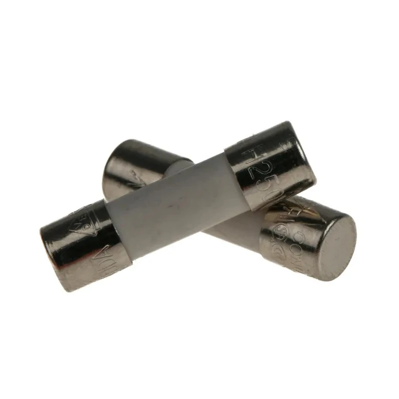 RS PRO 5A T Ceramic Cartridge Fuse 563-693, 250V AC, 5 x 20 mm, Slow Acting HBC Ceramic Body