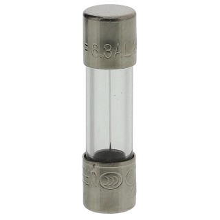 RS PRO 6.3A F Glass Cartridge Fuse, Fast Acting, 250V AC, 5 x 20 mm, Glass Body 563-706