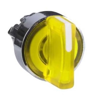 Schneider Electric Harmony XB4 Series 3 Position Illuminated Selector Switch Head, 22 mm Cutout, IP67/IP69K/IP66 ZB4BK1883