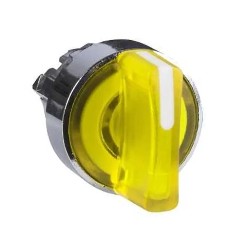 Schneider Electric Harmony XB4 Series 3 Position Illuminated Selector Switch Head, 22 mm Cutout, IP67/IP69K/IP66 ZB4BK1883