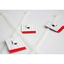 HellermannTyton FlexTack Cable Tie Kit 200mm x 28mm Polyamide 66 Assembly Natural 912-14947 'FLEXTACK KIT T50RF NA