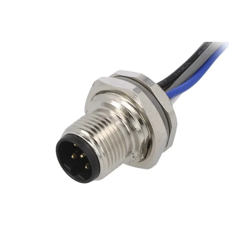 TE Connectivity Sensor Actuator Cable, Male 5 Way Straight to Unterminated 5 Way Free End, 200mm, IP67, 60V T4171010405-001