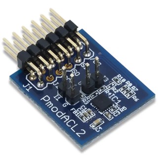 Digilent Expansion Module for Potentiometer, Sensor Development Tool, SPI Interface, 12-bit Resolution, ±2g/±4g/±8g, 410-255
