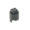 Figaro Gas Sensor Mounting Socket for Sensors SR6, 4-pin Locking Tabs, Over 100 Cycles, PCB Mount