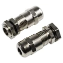 SIB WADI-TEC Series Metallic Nickel Plated Brass Cable Gland, M12 Thread, 4–6.5 mm Cable Range, IP68 R1221200R