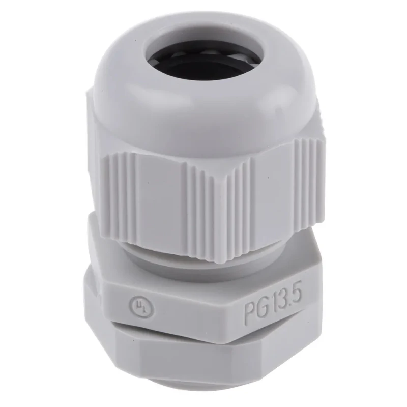 SIB SIB-TEC Series Cable Gland PG13.5, Polyamide 6, Grey, 5–12 mm Cable, IP68, F7001300R
