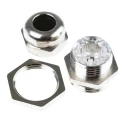 SIB WADI-TEC Series Metallic Nickel Plated Brass Cable Gland M20 Thread 6–10 mm IP68 R0322040R