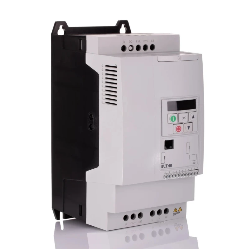 Eaton Inverter Drive 5.5 kW, 3-Phase, Vector Control, DC1 Series, 480V, IP20, 14A Frame Mount 185758 DC1-34014FB-A20CE1