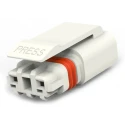 TE Connectivity SlimSeal Connector Miniature Series 2-Pole 5A Male Crimp, Cable Mount, IP67, 1-2834074-2