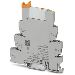 Phoenix Contact Interface Relay PLC-RSC-24UC/21AU/MS, DIN Rail, 24V AC/DC, SPDT, 15.3mA, Gold Plated Contacts, 250V 2909656