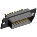 Norcomp 15 Way Straight D-Sub Connector Male 2.769 mm Pitch, Cable Mount, Steel Housing, 5A, 500V, IP67, 772-E15-103R001