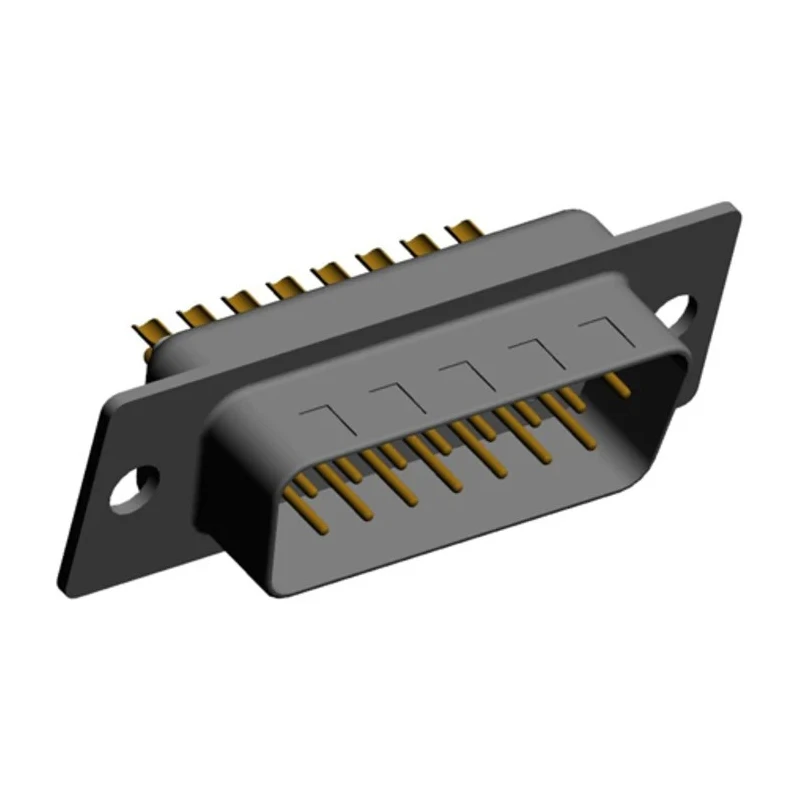 Norcomp 15 Way Straight D-Sub Connector Male 2.769 mm Pitch, Cable Mount, Steel Housing, 5A, 500V, IP67, 772-E15-103R001