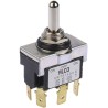 TE Connectivity Toggle Switch DPDT On-Off-On Panel Mount IP67, 20A 30V DC 250V AC AWTS1504