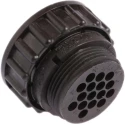 TE Connectivity CPC Series Circular Connector, 16 Contacts, In-Line, Socket, Female, 13A, 600V, Thermoplastic 182642-1