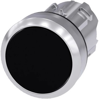 Siemens SIRIUS ACT Series Black Latching Push Button Switch, 22 mm Cutout, IP66, IP67, IP69K 3SU1050-0AA10-0AA0