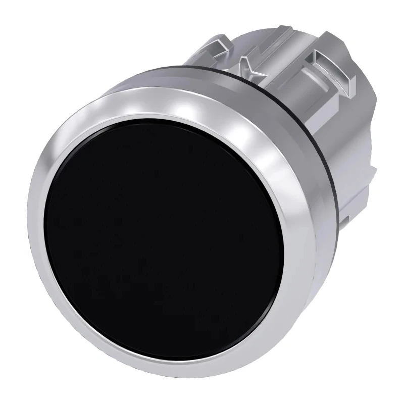 Siemens SIRIUS ACT Series Black Latching Push Button Switch, 22 mm Cutout, IP66, IP67, IP69K 3SU1050-0AA10-0AA0
