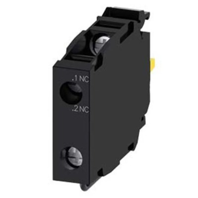 Siemens SIRIUS ACT Series Contact Block 500 V AC/DC 1 NC Screw Terminal 10A 3SU1400-1AA10-1HA0