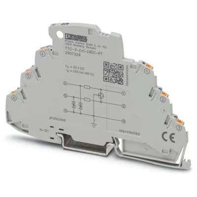 Phoenix Contact Surge Protector DIN Rail 10kA TTC Series 2907326