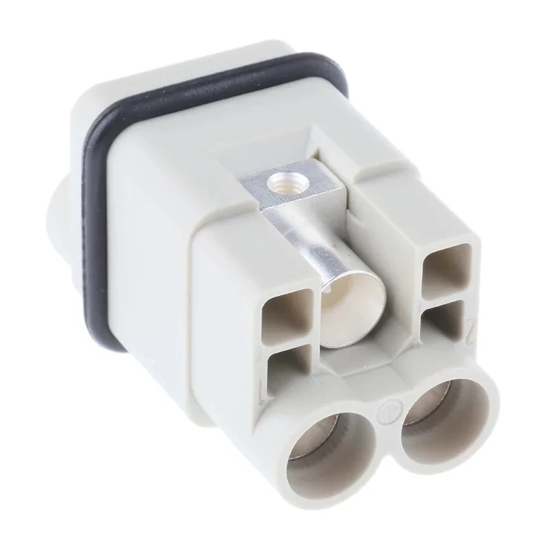 HARTING Han Q Series Heavy Duty Power Connector Housing 3 A Polycarbonate Cable Mount 2+PE 09120022652
