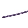 HellermannTyton Helagrip Slide-On Cable Marker, Pre-Printed '7', Violet, 2 - 5 mm, PVC, 3.5 mm Length, HGDC2-5 7-PVC-VT