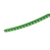 HellermannTyton Helagrip Slide-On Cable Marker Green PVC Pre-Printed '5', 2 - 5mm Cables, 3.5mm × 4.3mm, Flame HGDC2-5