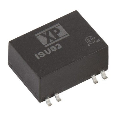 XP Power DC/DC Converter 24V DC Output, 125 mA, 12V DC Input, 4.5V Min Input, 3 W, Surface Mount, 95°C Max Temp ISU03