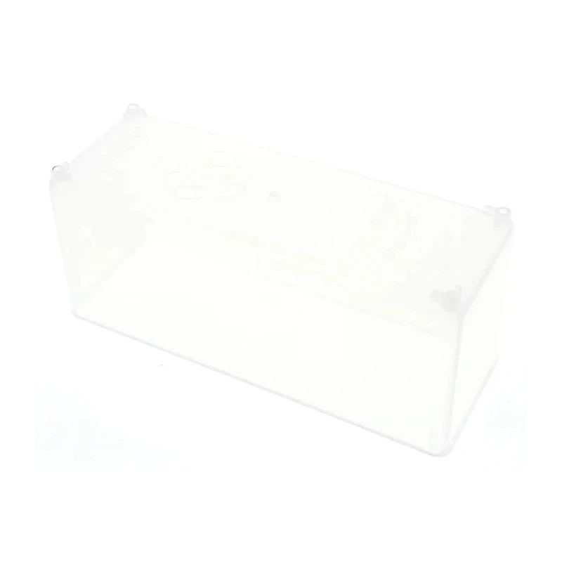 Raaco 1 Cell Transparent Polypropylene Compartment Box 47 mm x 39 mm x 109 mm 114578